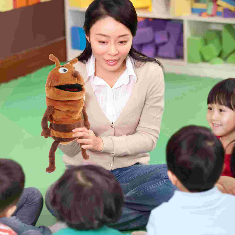 Mainan Ant boneka tangan boneka mewah kartun peran bermain untuk anak-anak cerita cerita anak-orang tua anak