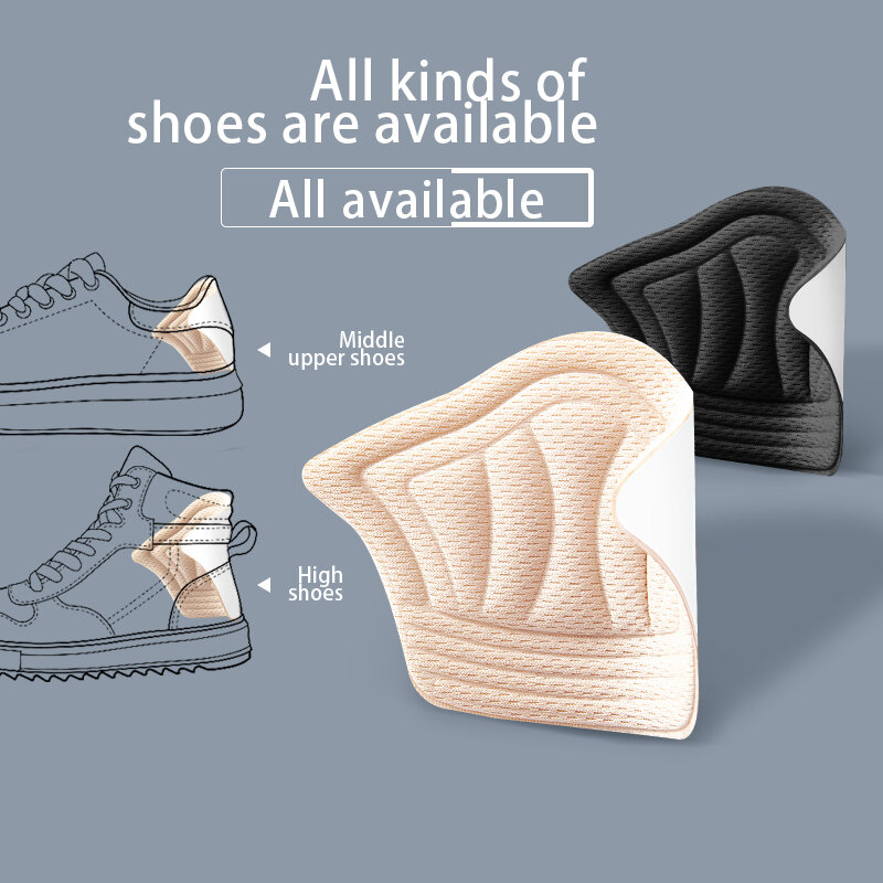 Einlegesohlen für Sportschuhe Männer verstellbare Größe Anti wear Fuß polster Frauen für Schuhe Absätze Einlegesohlen Schutz Aufkleber Einsätze