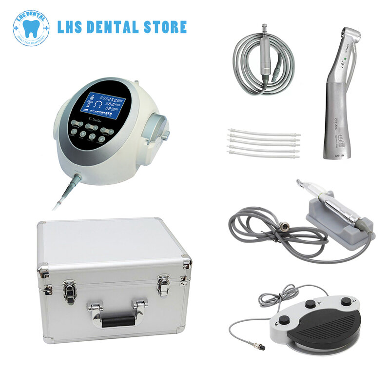 Dental Implant Motor COXO C-Sailor Professional Surgical Brushless LED Touch Panel Motor with 20:1 Contra Angle Handpiece Max55N