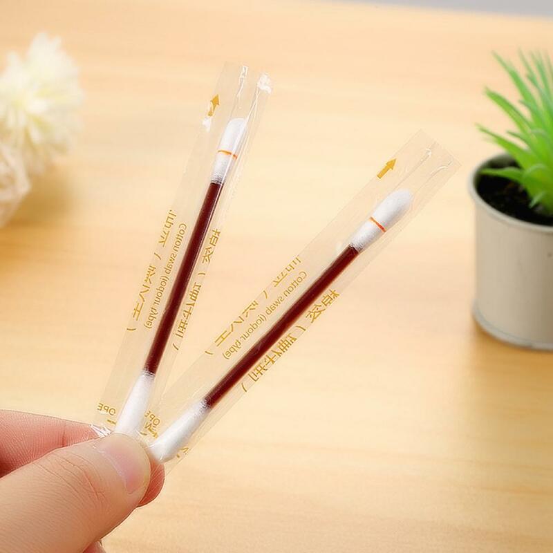 50/10/1pcs Disposable Medical Iodophor Iodine Cotton Swab Stick Home Outdoor Disinfection Emergency Tool