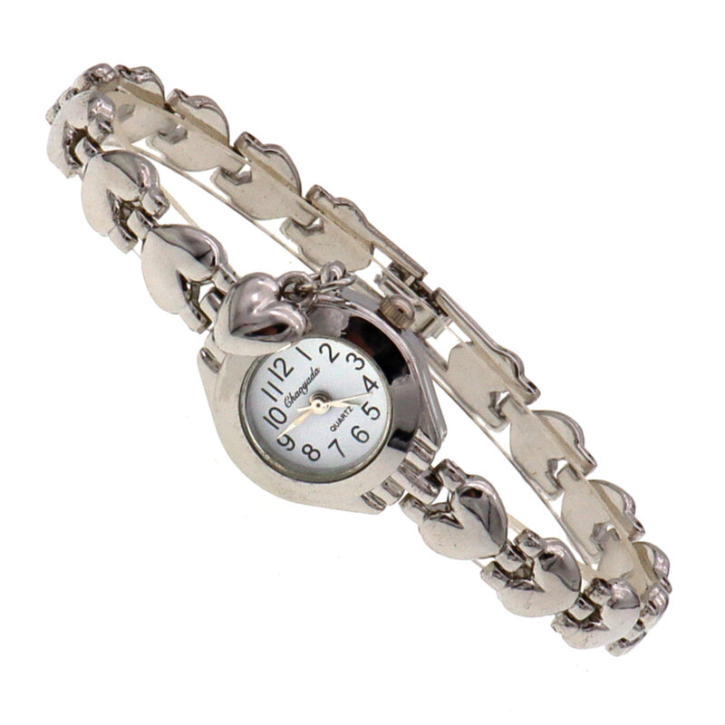 Relógio de pulso feminino luxuoso, moderno, elegante, quartzo, dourado, esportivo, para mulheres