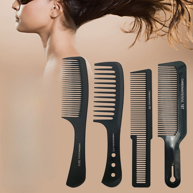 Pente profissional do corte do cabelo para homens e mulheres, styling, engrossar, barbeiro, salão, cabeleireiro, escova de cabelo, alta qualidade
