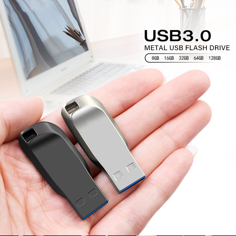 Clé USB 128 haute vitesse, support à mémoire de 16GB 32GB 64GB 3.0 GB 128GB, lecteur flash