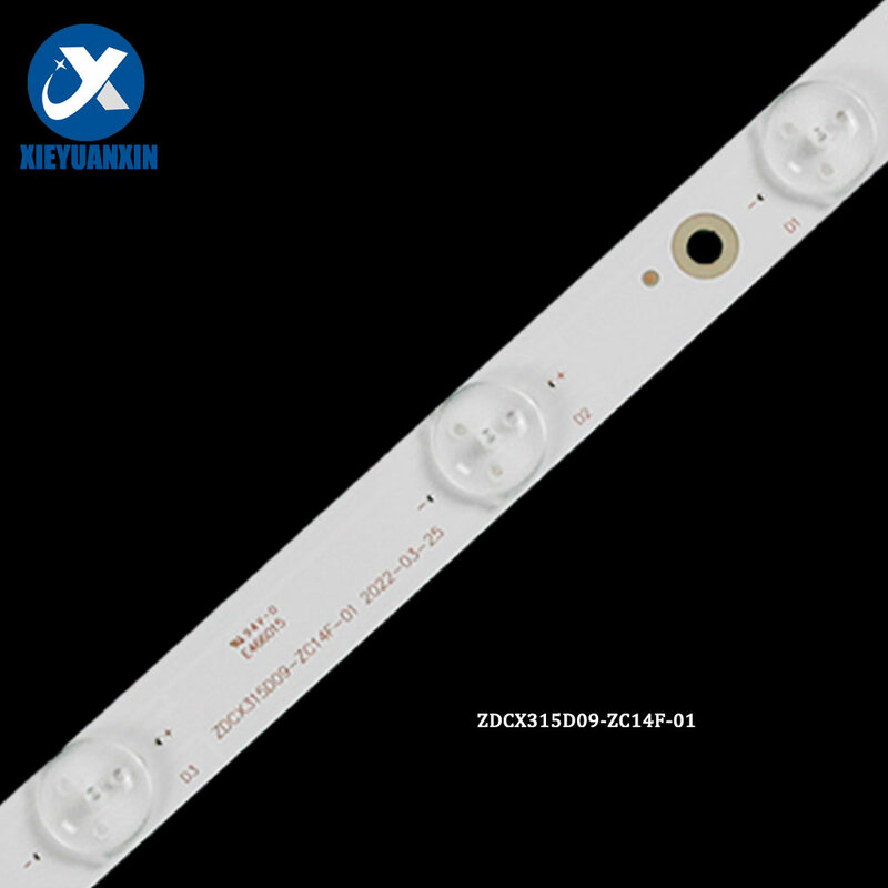 Bande de rétroéclairage LED pour 32 "DEXP H32B7000E STV-32LED14 CX315DLEDM ZDCX315D09-ZC14F-01 303CX315034 LED3230