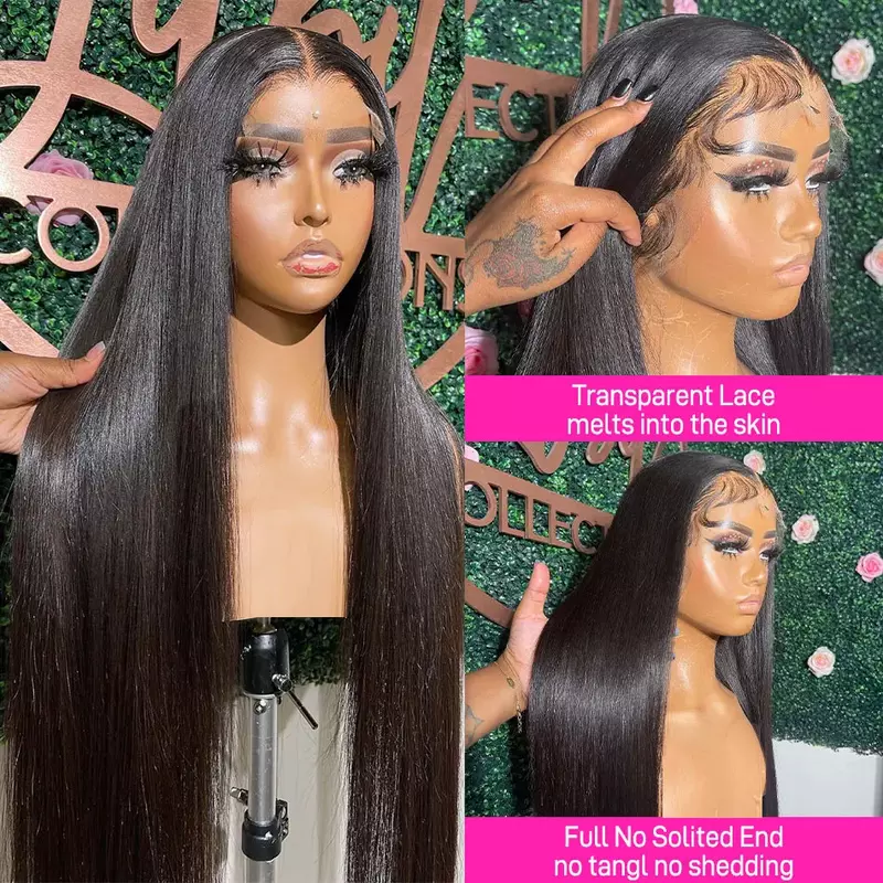 30 Inch Bone Straight Hd Lace Frontal Wig 13x6 Frontal Wig Brazilian Transparent Human Hair Lace Frontal Wigs For Women On Sale
