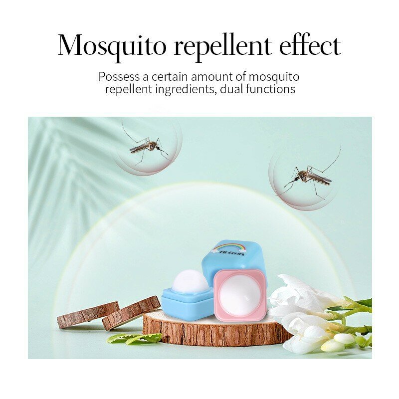 Repelente de mosquitos de verano, crema de aromaterapia sólida, vehículo doméstico, repelente de mosquitos, repelente de insectos