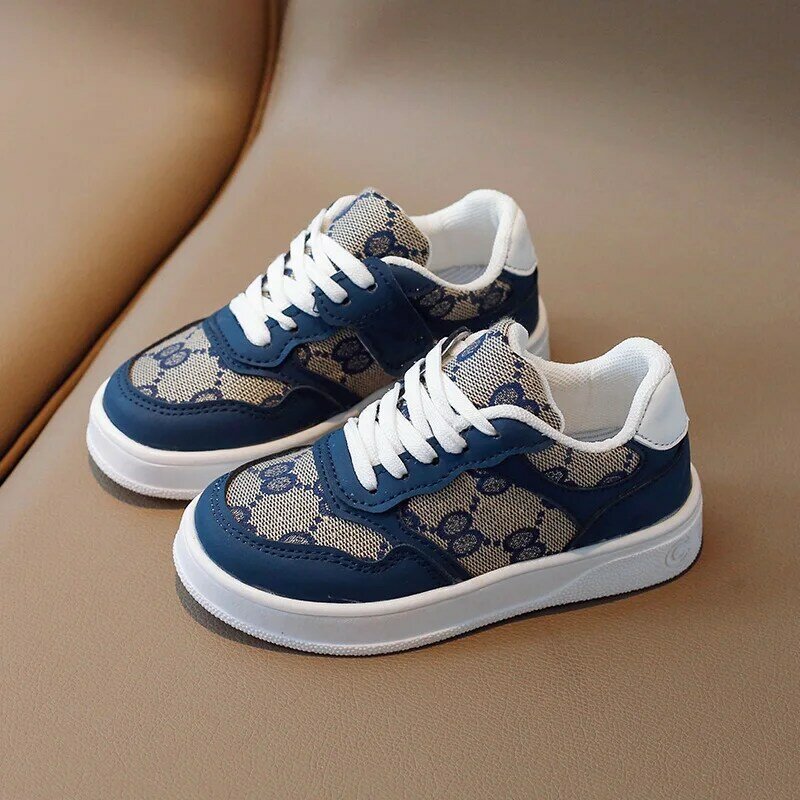 Children Casual Shoes Spring Autumn New Fashion Soft Boys Sports Shoes Students Lace-up Light Sneakers for Girls Versatile Shoes