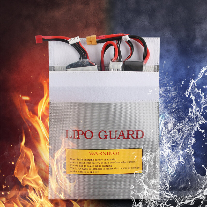 New Safe Battery Bag Guard ignifugo antideflagrante carica e stoccaggio cassetta di sicurezza per soldi File segreto proteggi la scatola di immagazzinaggio del sacchetto