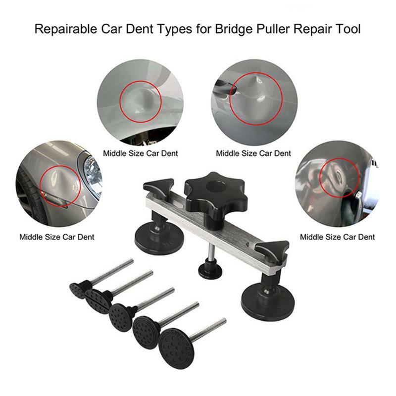 Bridge Dent Remover Car Dent Removing Pullers Effortless Metal Pullers Household Repair Tools For Automobile Refrigerator