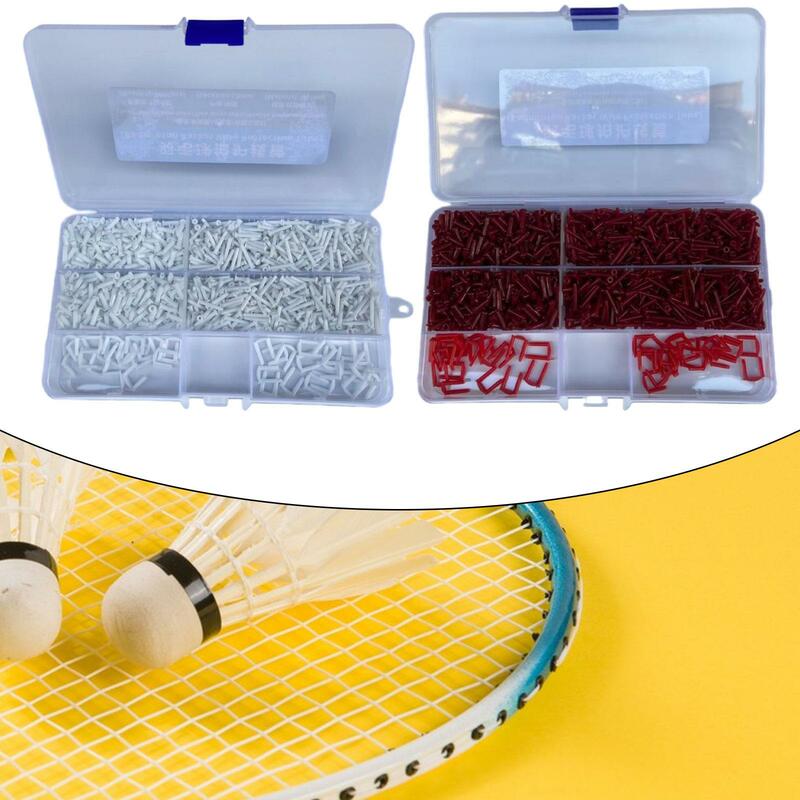 1240x raket Badminton grommet eyelet tabung perlindungan grommet portabel mesin Stringing alat untuk pemeliharaan tenis