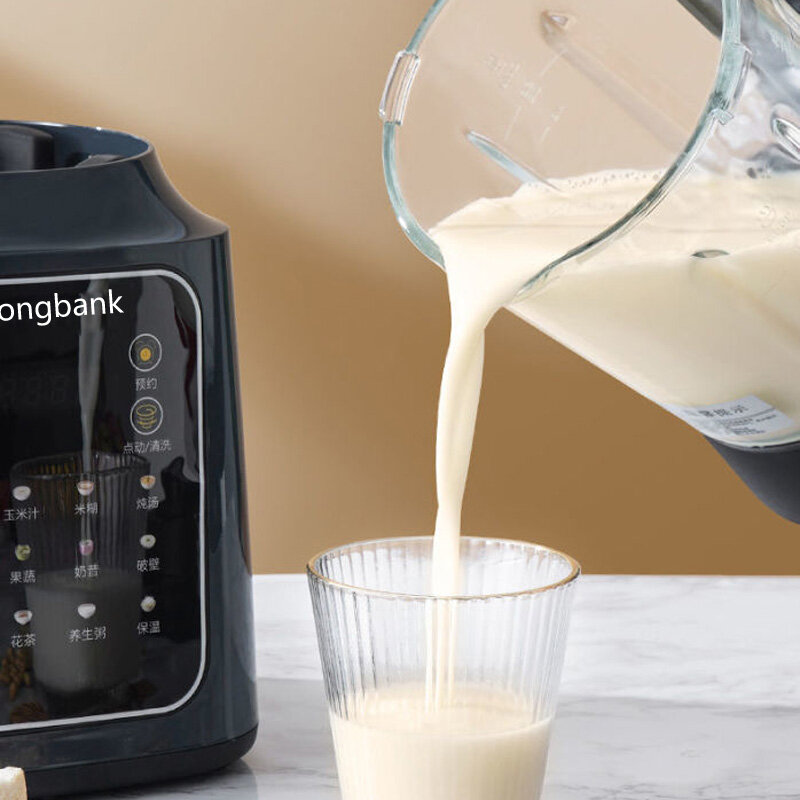 1,75l 1600w elektryczne urządzenia spożywcze urządzenie do urządzenie do robienia mleka sojowego soków smoothie podgrzewanie mieszalnik urządzenia kuchenne blendera