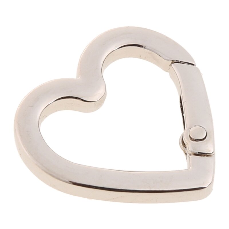 ioio Carabiner Heart Clip Clasp Spring Hook Keyring Keys Clips