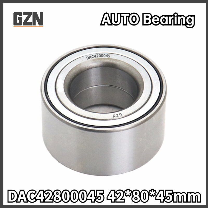 Mazda Automotive Hub Bearing, Frete Grátis, ABS, DAC42800045, DAC4280W-2CS40, DAC4280045, BWBBM2-33-047, 45x80x45mm, 1Pc