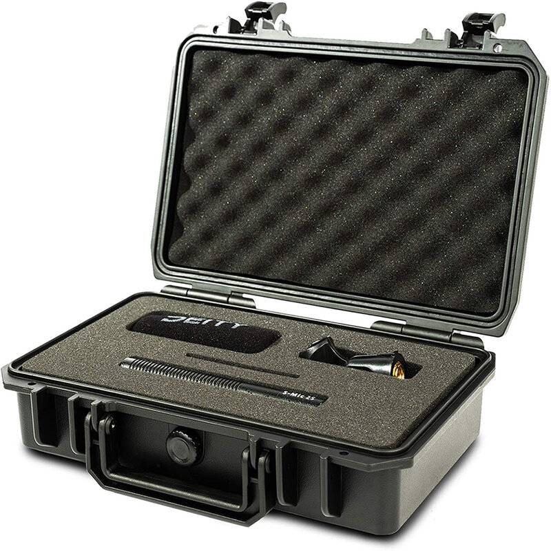 Aputure Deity-Microphone à condensateur S-Mic 2S, cardioïde souriant, étanche, fusil de chasse, micro portable à faible bruit pour appareil photo, film vidéo