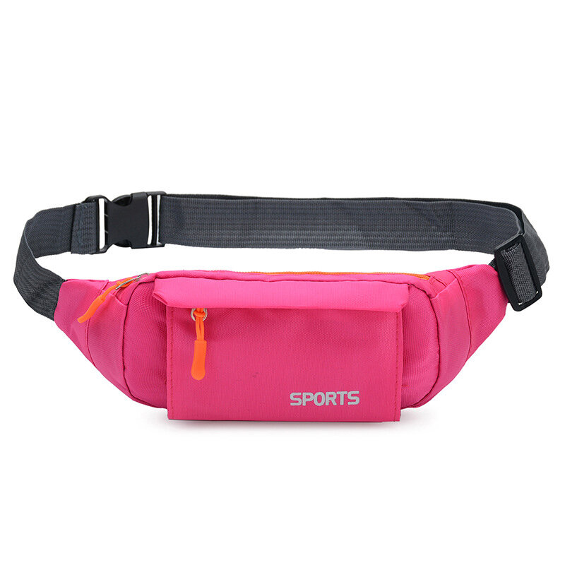 New Fashion Men's Multicolor Waist Packs Waterproof Running Bag Outdoor Sports Belt Bag Riding Mobile Phone Fanny Pack Gym Bags