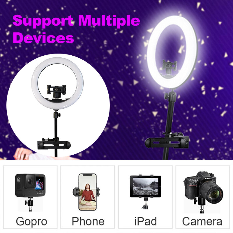 Free accessories 360 photo booth with ring light 360 degree fill light 360 photo booth automatic photobooth