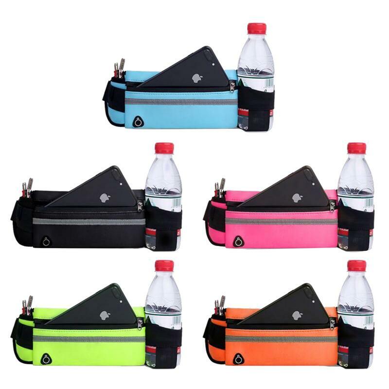 Поясная Сумка для бега, многофункциональная водонепроницаемая Спортивная карманная сумка, поясная сумка, нескользящие спортивные сумки для тренажерного зала, велосипедная сумка для телефона