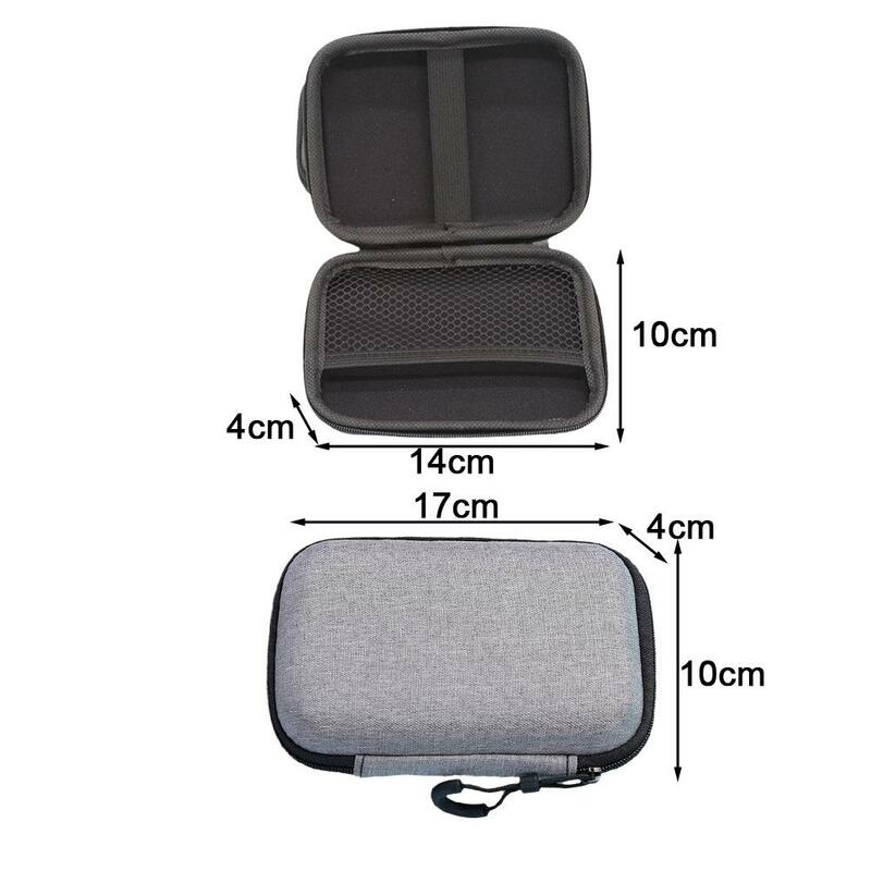 For R36S/R35S Game Console Storage Bag EVA Hard Portable Protective Case Scratch-resistant Anti-fall Protector Game Accessories