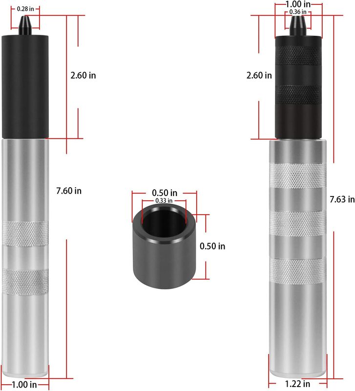 36050 válvula keeper removedor instalador kit para toyota 4 cilindro & chrysler com haste de válvula de 4.5 a 7.5mm e 5/16 "a 3/8"