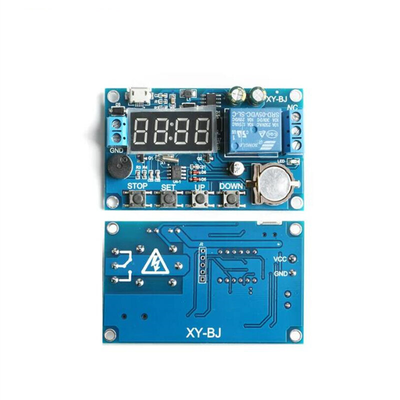 XY-BJ Echtzeit-Timing-Verzögerung Timer Relais modul DC5-60V Schalter Steuer platine Modul Uhr Synchron isation Multiple-Mode-Steuerung