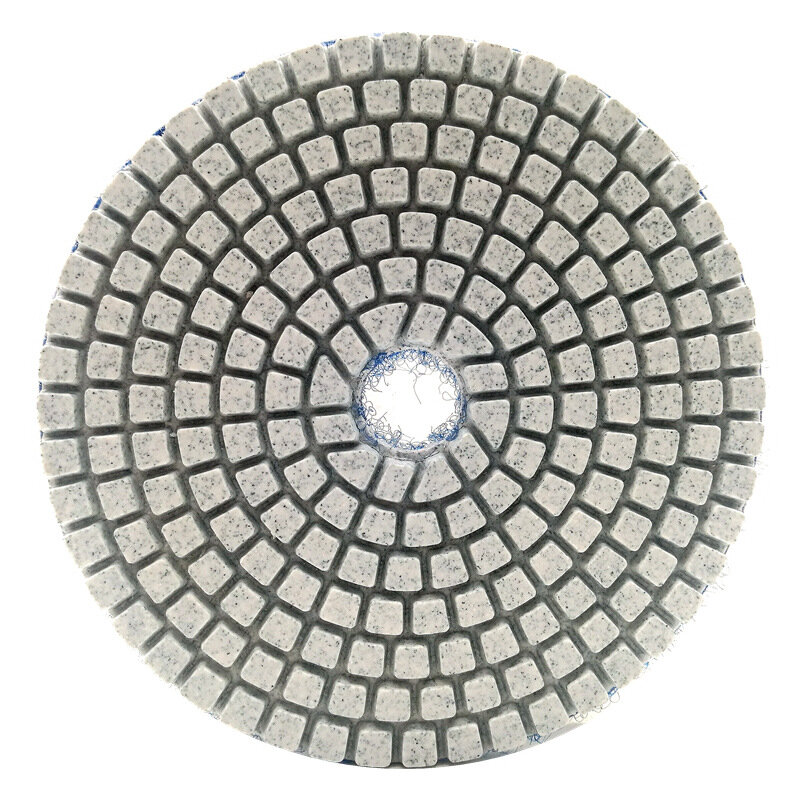 11pcs 4 inch 100mm Diamond Polishing Pads Kit Wet/Dry for Granite Stone Concrete Marble Polishing Use Grinding Discs Set