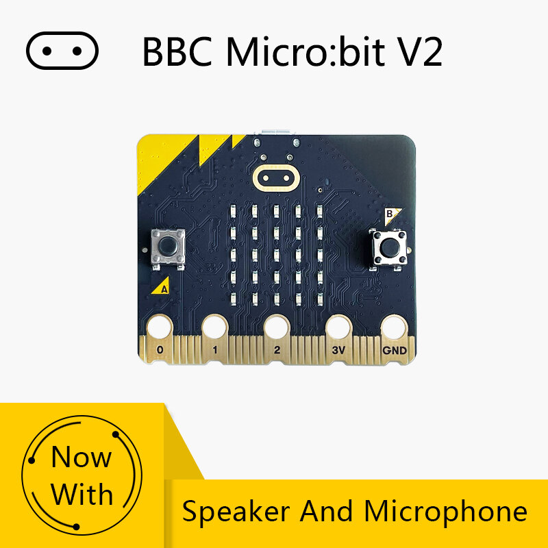 Bbbc-タッチセンサー付きマイクロプロセッサ,アップグレード,マイクロビットv2カード,スピーカーフォン,マイク,5.0ビット,ロボット,ディスプレイ,拡張ボード