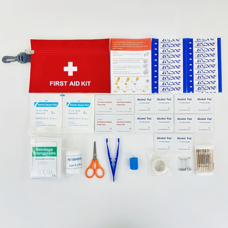 Tragbares Erste-Hilfe-Set für Outdoor-Abenteuer Mehrzweck-Notfall tasche mit unverzicht baren medizinischen Geräten
