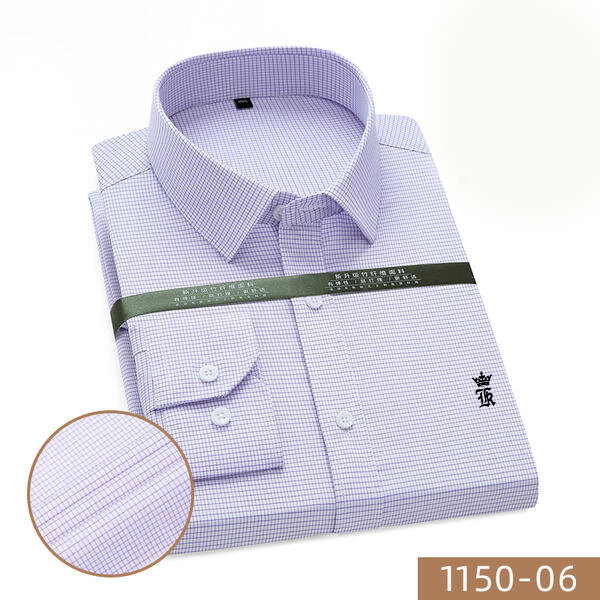 2022 camisa Casual de Manga comprida Para negócios masculina, listrada clssáica, vestido Social masculino, tamanho Grande camisa