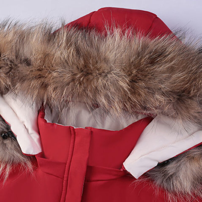 2023 zimowe nowe damskie puch kurtka podszyta bawełną średniej długości bawełniane płaszcz z podszewką z kapturem podszyty polarem wyściełany ciepły płaszcz