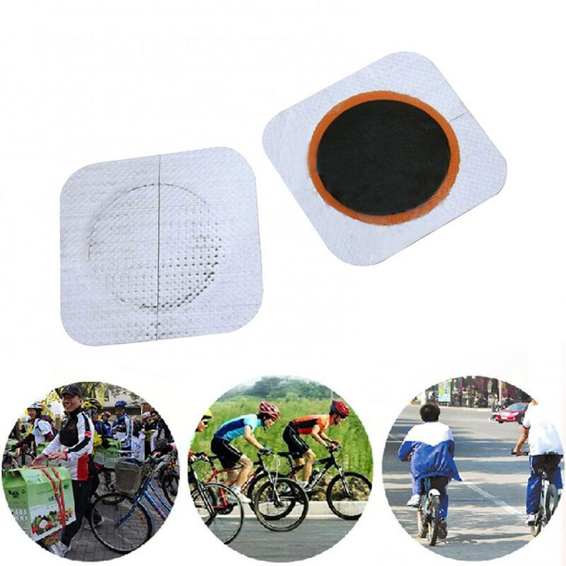 30mm Mountain Bike Tyre Patch without Glue Cycling Puncture Fast Repair Tool Bicycle Tire Repair Patch Bike Tyre Repair Pads