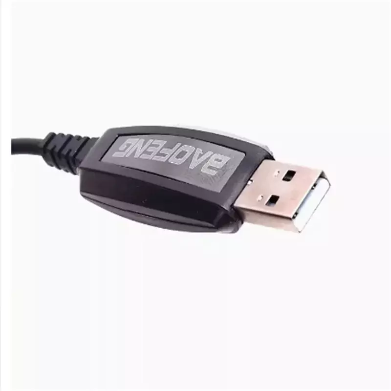 Cabo de programação USB para Baofeng, UV-K5, UV-5R, Quansheng K6, UV5R Plus, UV 13, 17 Pro Driver com software CD