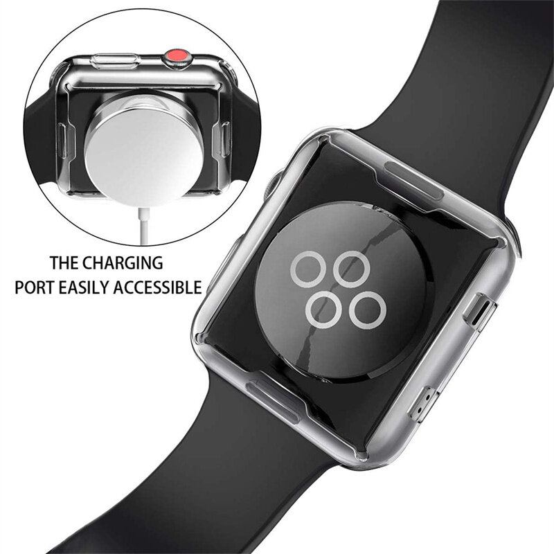 Protecteur d'écran pour Apple Watch, coque de protection complète, accessoires iWatch, série 8, 7, SE, 6, 5, 4, 3, 45mm, 41mm, 44mm, 40mm, 42mm, 38mm