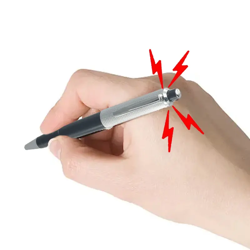 Nowy elektryczny długopis rażący prądem nowość Gag żart LR41 bateria żart części zamienne zabawka akcesoria triki