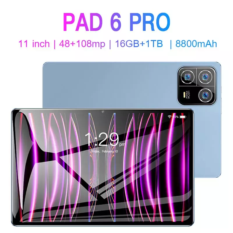Original Mi Pad 6 Pro Tablet 11inch Android13 Tablet PC mi Pad 6 max Global 5G/Wifi Tablets Dual SIM Card tablet unlocked Tab