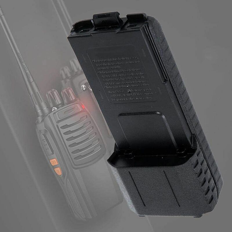 BaoFeng-caja de almacenamiento de batería recargable para walkie-talkie, caja de almacenamiento, paquete de carcasa, accesorios de batería AAA, 6 x BF-UV5R