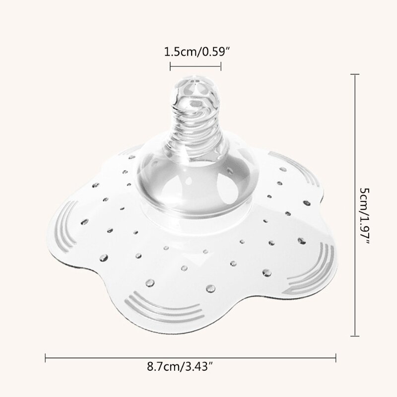 Copertura protettiva per capezzoli in silicone per capezzoli in silicone per latte materno per l'allattamento seno