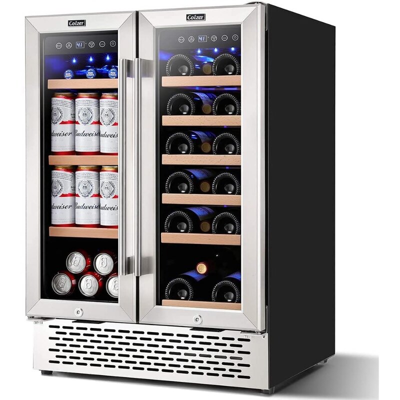2023 New Wine and Beverage Refrigerator 24 Inch