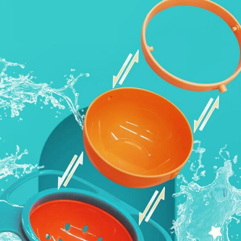 Uniwersalny miska na gyros miska do karmienia niemowląt o 360 stopni naczynia do karmienia odporny na zalanie do szkolenia dzieci