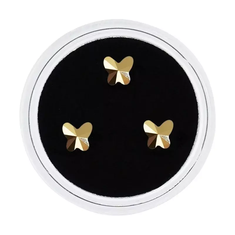 Dentes dentais gemas com caixa Encantadores bonitos Ornamentos de dente Gema de diamante de beleza Material de decoração de dente de cristal Moda