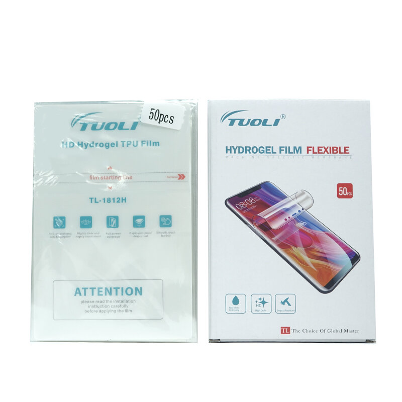 TUOLI Flexible Hydrogel Film Sheet Phone Tablet Screen Protector Hot Selling HD Matte For DEVIA Intelligent Cut Machine