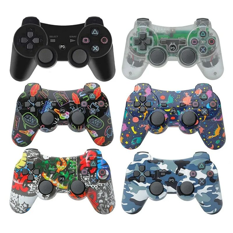 Wireless Controller For Sony PS3 Bluetooth Gamepad For PS3 6-axis Dual Vibrat Joystick For Play Station 3 Joystick Remote handle