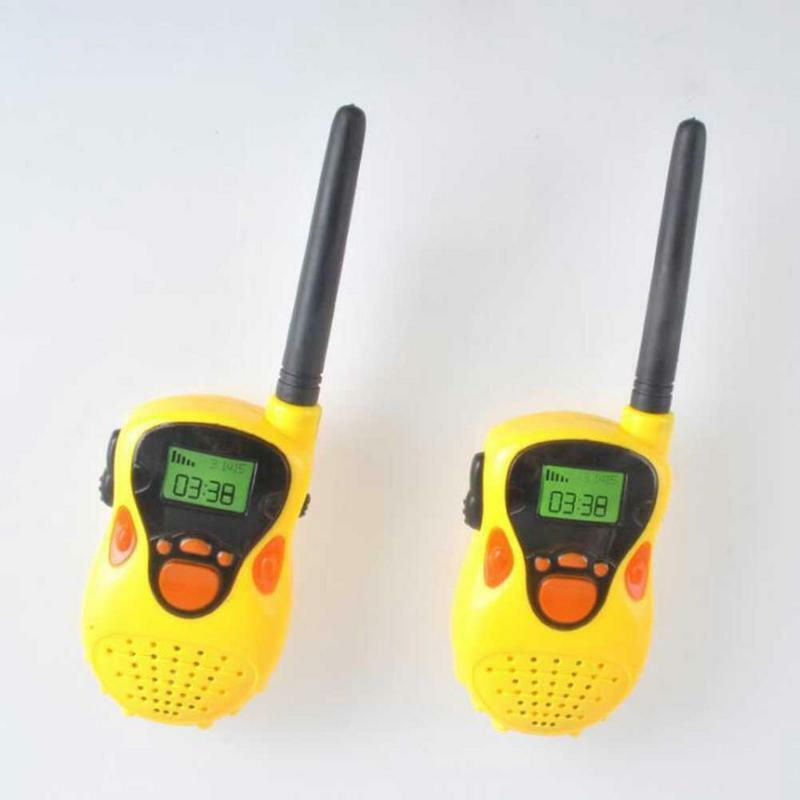 PcsSet Children Toys 22 Channel Walkie Talkies Toy Two Way Radio UHF Long Range Handheld Transceiver Kids Gift