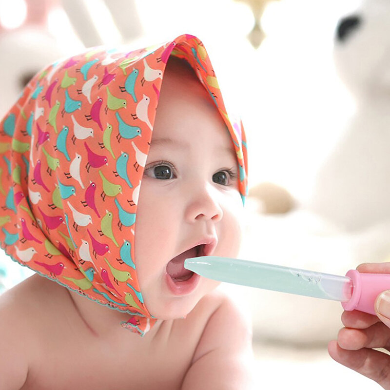 Pipent compte-gouttes en silicone pour enfant et bébé, dispositif de 5ml, en plastique, fournitures pour nourrissons