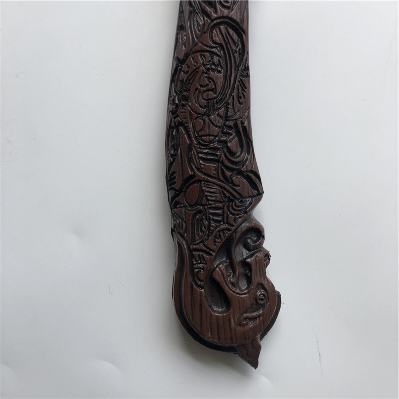 Cosplay War Beast Sacrifice Axe Prop Weapon Role Playing Game Movie Leviathan Axe PU Thor Hammer Model Toy Prop Flame knife