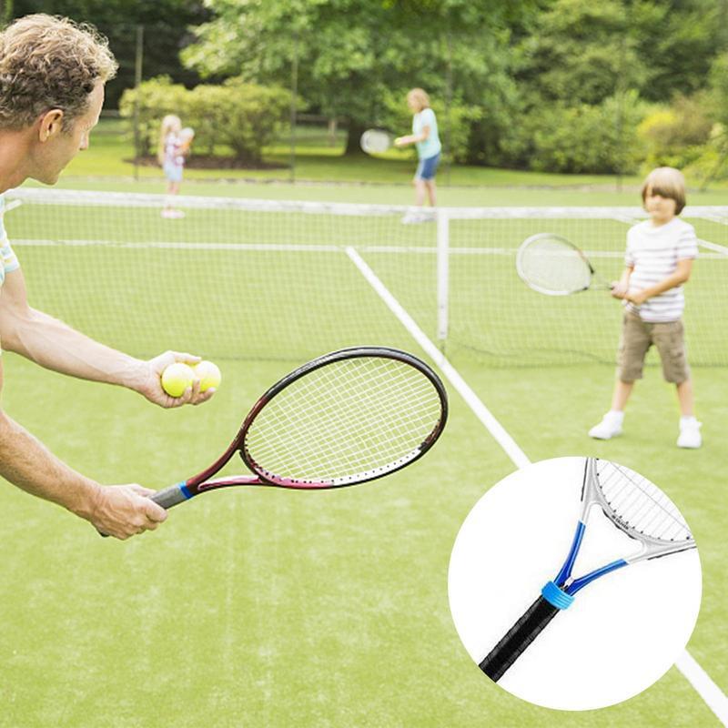 Banda de agarre de tenis, anillo elástico para raqueta de bádminton, manijas de goma, banda para raqueta de tenis, sobregrips, banda para raqueta de tenis