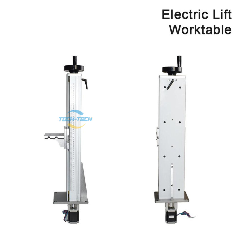 Table de travail à élévateur électrique pour machine de marquage laser, machine de marquage laser, pièces de rechange