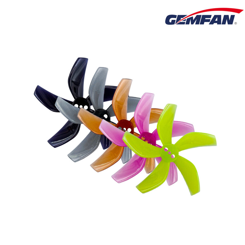 4Pairs 8Pcs GEMFAN D51 2020 2x2x5 2inch 50.3mm 5-Blade PC Propeller 1.5mm for RC FPV Racing Freestyle Tinywhoop BETA85X Drone