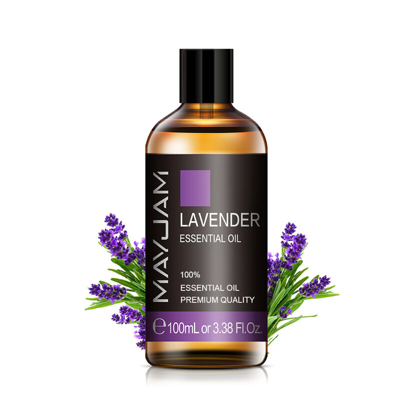 100Ml Minyak Esensial untuk Pelembap Udara Penyebar Aromatik Lavender Kayu Putih Mawar Jahe Sereh Aroma Minyak Membuat Lilin