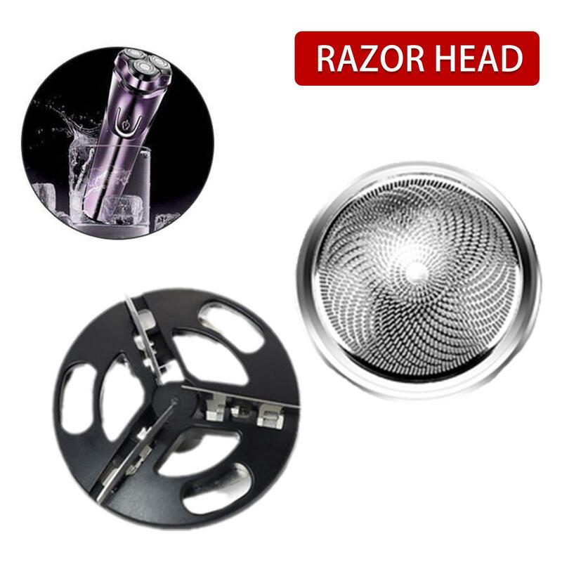 2pcs Shaving Heads Stainless Steel Replacement Shaver Heads Multi Precision Razor Head Blades Mesh Cover Cutter Head Wholesale
