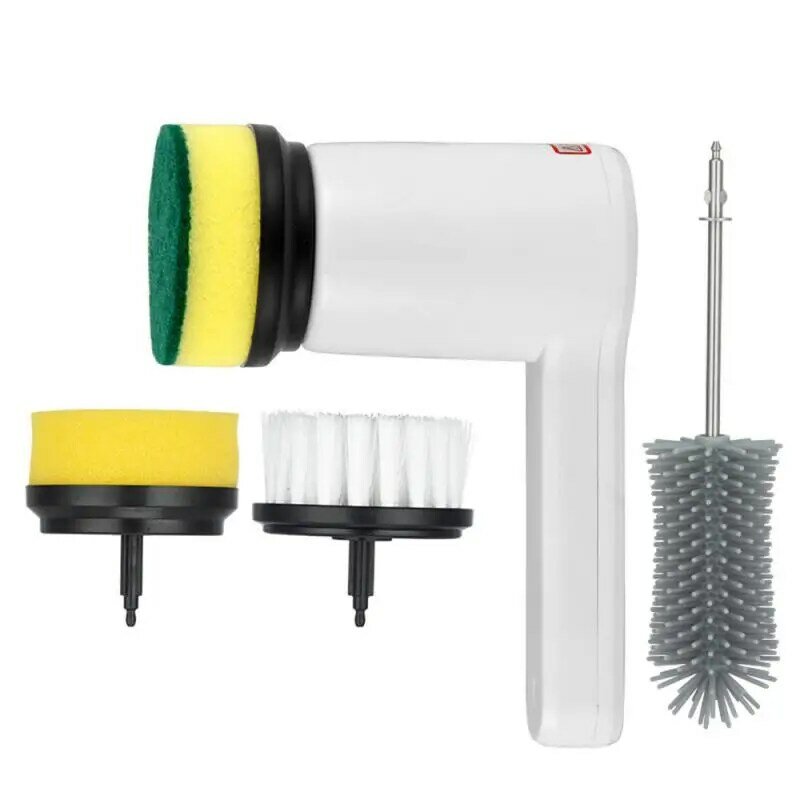 Spazzola per la pulizia elettrica ricaricabile Scrubber rotante elettrico per la casa strumenti per la pulizia Wireless Gadget per la pulizia degli elettrodomestici